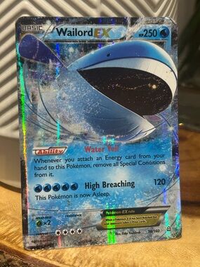 Pokémon Wailord EX 2015 Holo Rare